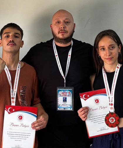 Ay Spor’da çifte madalya gururu