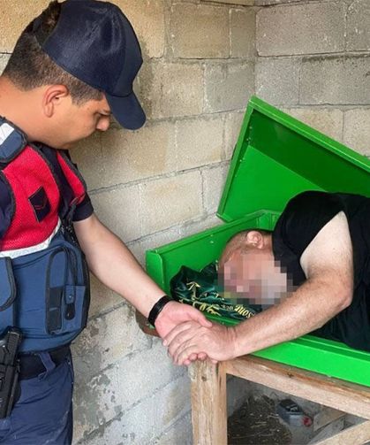 Kayıp vatandaş tabutun içinde bulundu