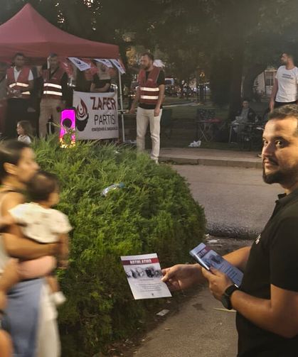 Eskişehir’de Zafer Partisi Çerçeve Yasa için sahaya indi
