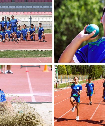 Odunpazarı’nda çocuklar sporla buluşuyor: Atletizm Yaz Okulu ilgi görüyor