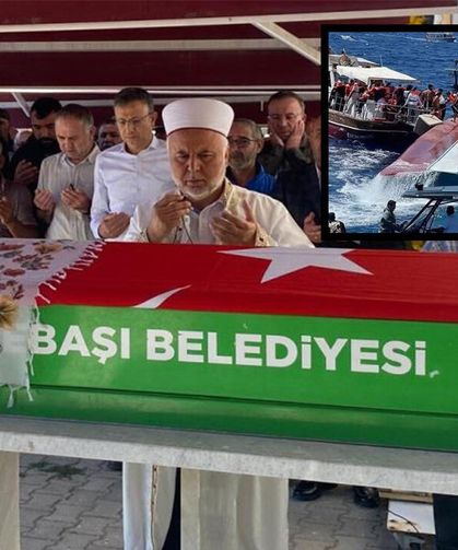 Girne gemi kazasında hayatını kaybeden Eskişehirli Elmas Demir son yolculuğuna uğurlandı