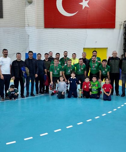 4. Kamu Spor Oyunları Futsal Erkekler Müsabakaları tamamlandı
