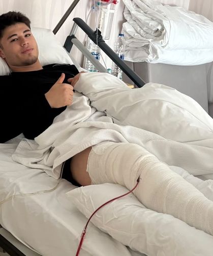Anadolu SF'de Mehmet Çetin ameliyat oldu