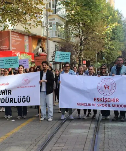 Eskişehir sokaklarında sağlık için yürüdüler: “Harekete Geçin” çağrısı