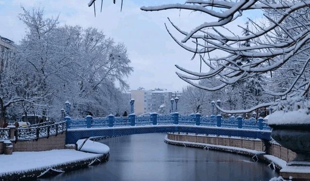 Eskişehirliler dikkat: Kar geliyor!