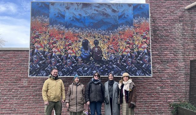 “Savaşın Çocukları” eseri Eskişehir'de sergileniyor