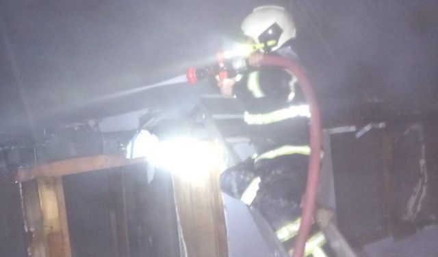 Bilecik'te korkutan yangın