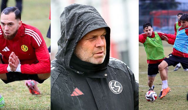 Eskişehirspor antrenmanlara devam ediyor