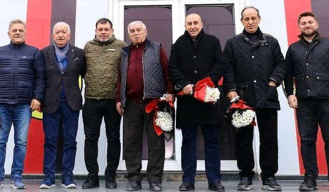 Eskişehirspor'un efsaneleri ziyaret turunda