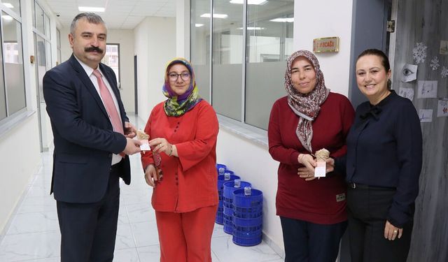 Eskişehir'de kadın personellere 8 Mart jesti