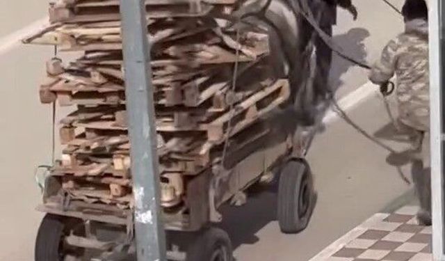 Bursa’da pes dedirten görüntüler