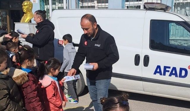 Eskişehir'de miniklere afet farkındalık eğitimi verildi