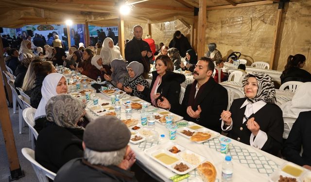 Sarıcakaya'da iftar programı gerçekleşti