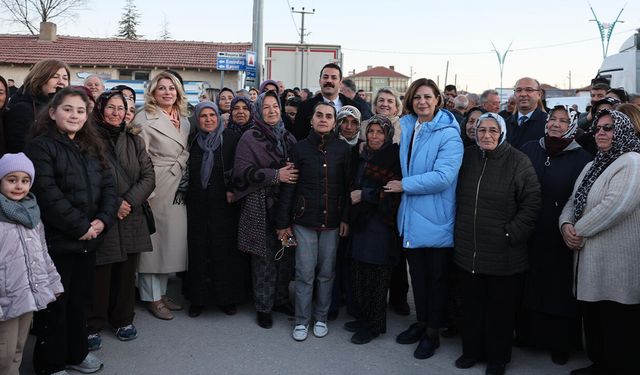 Büyükşehir Han ilçesinde iftar sofrası kurdu