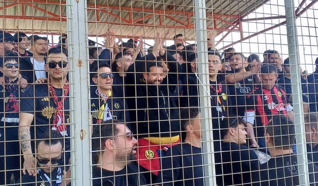 Taraftar Eskişehirspor'u yalnız bırakmadı