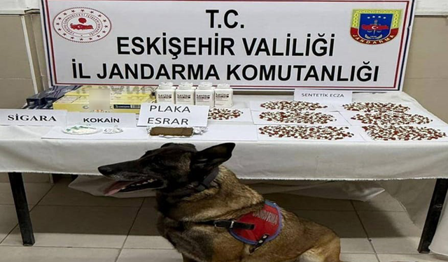 Belçika’dan getirilen yasaklı madde Eskişehir’de yakalandı!