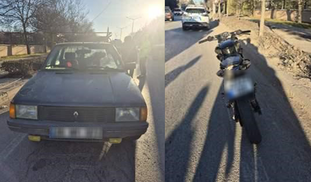 Eskişehir'de ehliyetsiz sürücü kazaya karıştı: 200 bin TL ceza yedi