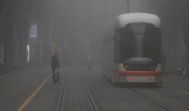 Eskişehirlilere pus ve sis uyarısı