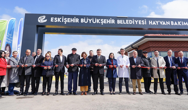 Eskişehir'de Hayvan Bakımevi hizmete açıldı