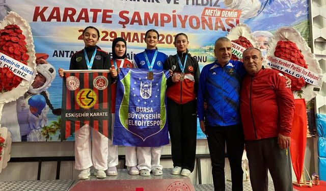 Gurur veren başarı: Eskişehir'e madalya ile döndüler