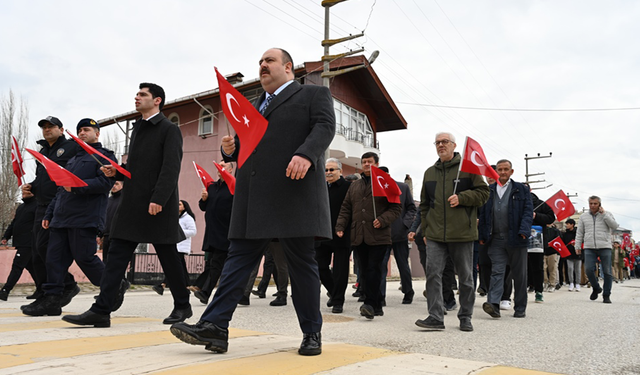 İnönü’de anlamlı etkinlik: Zafer Yürüyüşü düzenlendi