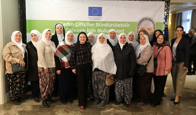 “Kadın çiftçiler sürdürülebilir gelecek için buluştu