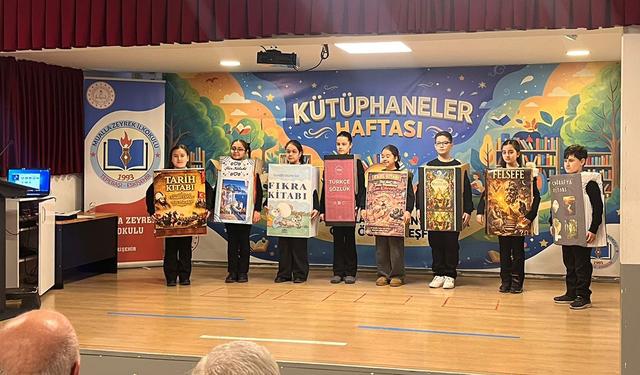 "Kitaplarla Büyüyen Gelecek" sergisi düzenlendi