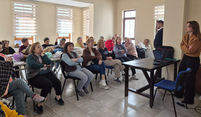 Odunpazarı'nda kadınlara yasal hakları anlatıldı