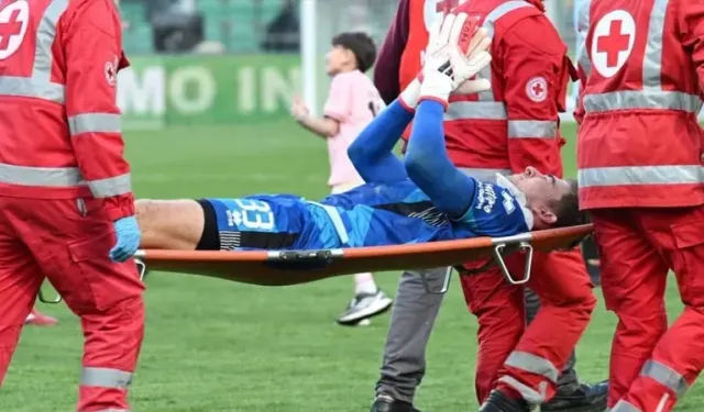 Yeşil sahalarda ilginç olay: Kalecinin boynu kırıldı