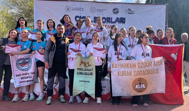 Eskişehir atletizmde Türkiye Finali biletini aldı