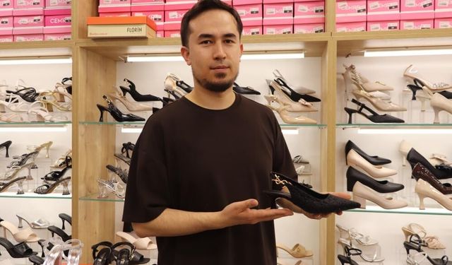 Eskişehir'de ayakkabıcılar yaza hazır