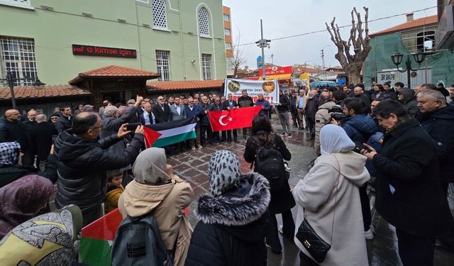 Eskişehir'de Filistin açıklaması: Akıl almaz bir dönemi yaşamaktayız