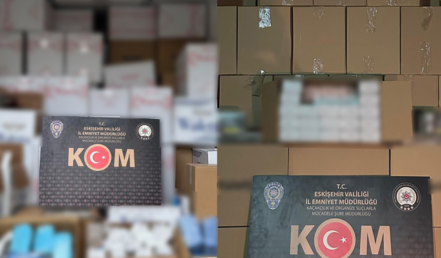 Eskişehir'de makaron operasyonu: 7 şüpheli yakalandı