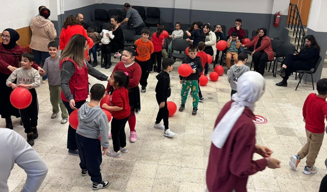Eskişehir'de otizmli çocuklar eğlenceli anlar yaşadı