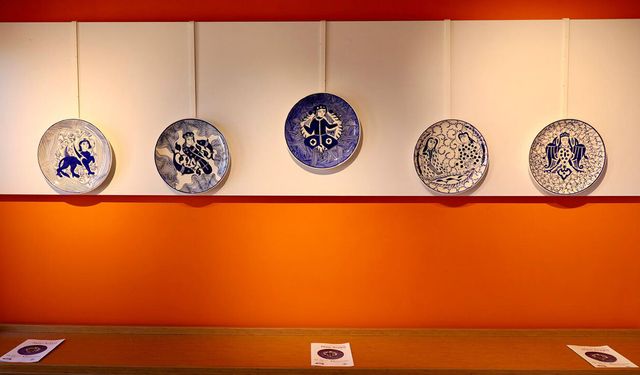 "Mavi Arayış" adlı çini sergisi açıldı