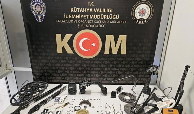 Tarihi eser kaçakçılarına operasyon: 4 şüpheli yakalandı