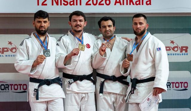 Türkiye Judo Şampiyonası’nda başarı