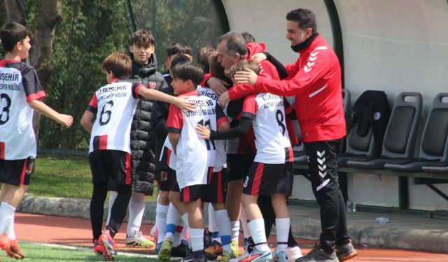 U13 Ligi'nde gol şov