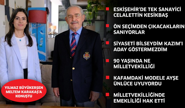 Yılmaz Büyükerşen: Ben yokum haydi yapsınlar önseçimi