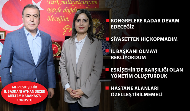 “Eskişehir’de karşılığı olan bir yönetim oluşturduk”