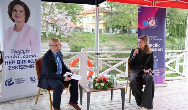 Eskişehir’in gururu Meryem Boz gençlerle buluştu