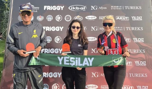 Eskişehirli AFAD gönüllüleri pistlerde fırtına estirdi