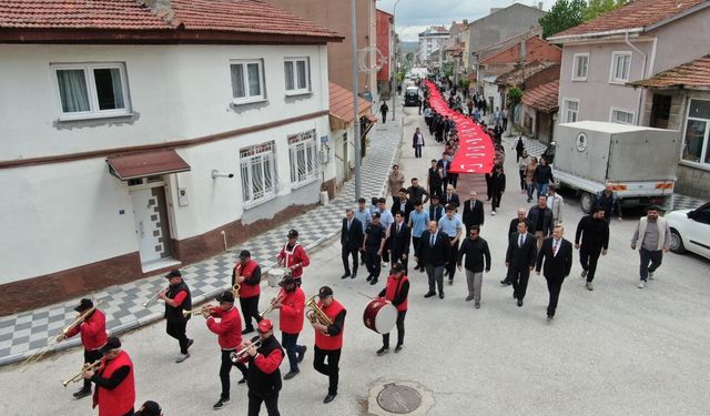 İnönü’de 107’inci Yıl Gençlik Yürüyüşü düzenlendi