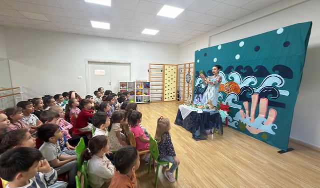 Es Çocuk Evi’nde “İnteraktif Masal Tiyatrosu” düzenlendi