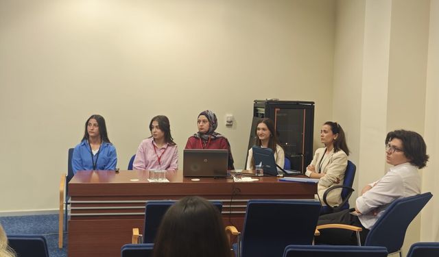 Meslek lisesi öğrencileri Eskişehir Sempozyumu'nda yer aldı