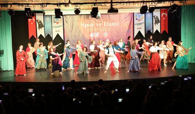 Odunpazarı'nda 700 kursiyerden unutulmaz performans