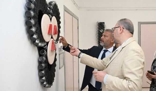 Engelliler Entegre Yüksekokulundan 'Yıl Sonu Sergisi'