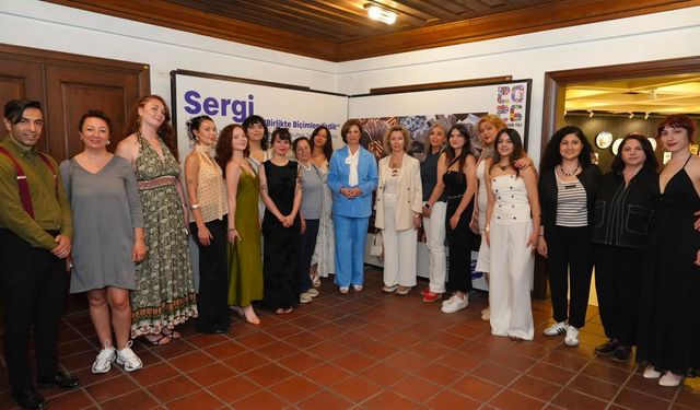 'Birlikte biçimlendirdik' sergisi sanatseverlerle buluştu