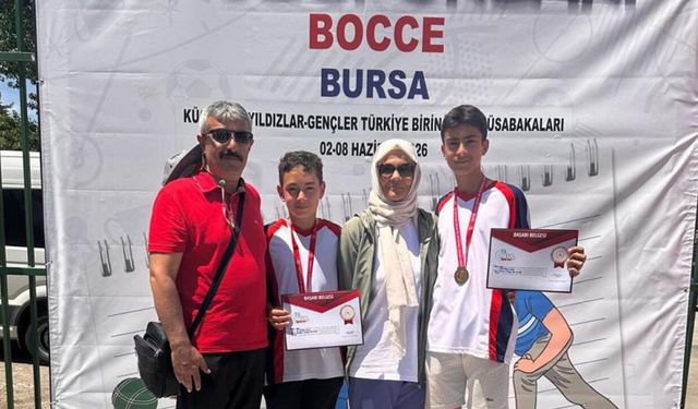 Eskişehir’e Bocce Şampiyonasından gurur yaşatan başarı
