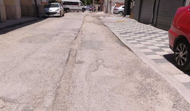 Eskişehir'de köstebek yuvası yollar çileden çıkartıyor